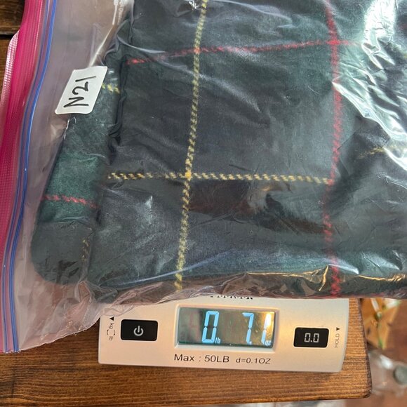 Vintage Karen Kane women’s Plaid Wool-Blend Vest Sz Medium Y2K Old Money Preppy - Picture 9 of 9